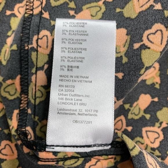 Urban Outfitters Mariah Lace-Up Midi Slip Dress Size X-Small - Picture 8 of 8